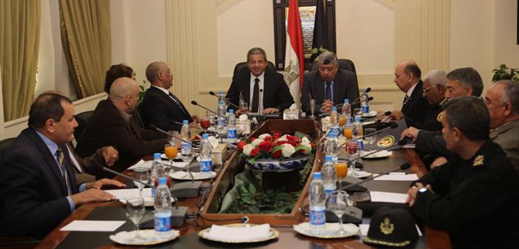 وزيرا الشباب والداخلية وزيرا الشباب والداخلية